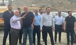 AK Parti Heyetinden Siirt–Pervari Yolu ve 400 Yataklı Devlet Hastanesi İnşaatına İnceleme Ziyareti