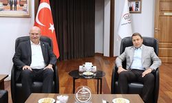 Başkan Kuzu’dan ATO Başkanı Gürsel Baran’a Ziyaret