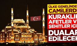 Tüm Camilerde Dualar Yükselecek: Kuraklık, Afetler ve Şehitler İçin Yatsıdan Önce Hep Birlikte “Âmin” Denilecek