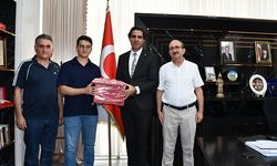 Türkiye Birincileri İl Milli Eğitim Müdürü İlhan Saz’ın Konuğu Oldu