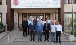 Vali Kızılkaya’dan Eruh Belediye Başkanlığına Ziyaret