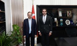 Vali Kızılkaya’dan İl Milli Eğitim Müdürü İlhan Saz’a Hayırlı Olsun Ziyareti