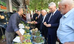 Ticaret Bakanı Prof. Dr. Ömer Bolat, Siirt’te Esnaf ve Vatandaşlarla Buluştu