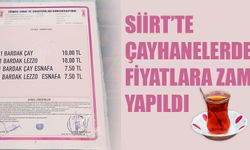 Çaya Zam Geldi: Siirt’te Fiyatlar 7,5 TL’den 10 TL’ye Yükseldi