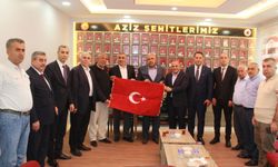 MHP Heyeti, Siirt Şehit ve Gazi Aileleri Dernekler Federasyonunu Ziyaret Etti