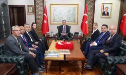 Vali Kızılkaya, TKDK Heyetini Kabul Etti