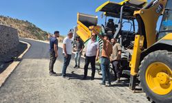 Pervari’de 7,4 Kilometrelik Yol Çalışması Tamamlanıyor