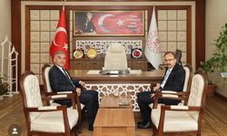 Vali Kızılkaya’dan İl Kültür ve Turizm Müdürü Genç’e Hayırlı Olsun Ziyareti