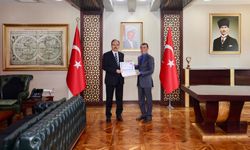 Orman İşletme Müdürü Hüseyin Yaklav’dan Vali Kızılkaya’ya Veda Ziyareti
