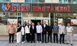 AK Parti Heyetinden Özel Siirt Duru Hastanesine Ziyaret