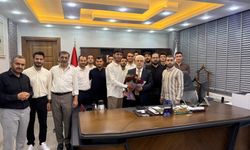 Gençlerden İl Müftüsü Şakir Pinal’e Ziyaret