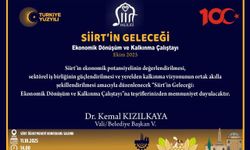 “Siirt’in Geleceği: Ekonomik Dönüşüm ve Kalkınma Çalıştayı” Düzenleniyor!