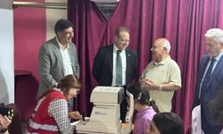 Siirt’te Öğrencilere Ücretsiz Göz Taraması Yapıldı