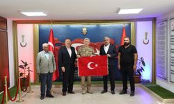 Siirt Şehit Gazi Aileleri Federasyonu’ndan Bitlis Jandarma Komutanı Soyal’a  Ziyaret