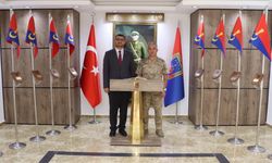 İL SAĞLIK MÜDÜRÜ HACIOĞLU’NDAN İL JANDARMA KOMUTANI ÖZMEN’E ZİYARET