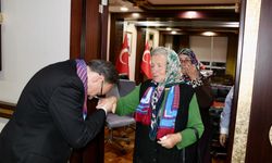Trabzon’dan Gelen Şehit Ailelerinden Vali Kızılkaya’ya Ziyaret