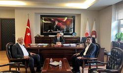 Başkan Olgaç’tan Başsavcı Tuğan Sarıca ve Başkan Erhan Obut’a Nezaket Ziyareti