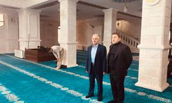 STSO Başkanı Güven Kuzu’dan İş İnsanı Beşir İlçin’e Camii ve İş Yeri Ziyareti