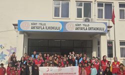“Minik Kalplere Minik Dokunuşlar” Projesi Tillo’da Öğrencilerle Buluştu
