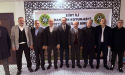 Siirt AK Parti Teşkilatı TÜDKİYEB Yönetim Kurulu Üyesi Ali İlbaş’ı Ziyaret Etti