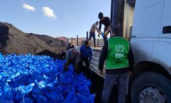 SİİRT İHH’DAN KIŞ YARDIMI: 25 AİLENİN YAKACAK İHTİYACI KARŞILANDI