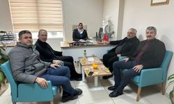 Çalapkulu ve Akgül’den Hacer Çelik’e Tebrik Ziyareti