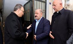 Vali Kızılkaya’dan Baykan Belediye Başkanı Ekrem Erdem’e Taziye Ziyareti