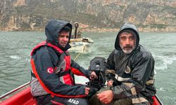 Ilısu Baraj Gölü’nde Mahsur Kalan Vatandaş AFAD Tarafından Kurtarıldı