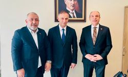 Seyithan Solmaz ve  Abbas Gündüz’den Bekir Coşkun’a Ziyaret