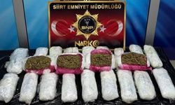 Siirt’te Uyuşturucu Operasyonu: 9 Kilo 700 Gram Esrar Ele Geçirildi