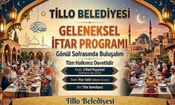 Tillo Belediyesinin Geleneksel İftar Yemeği Bu Akşam Düzenleniyor