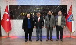 Kızılay Heyetinden Emniyet Müdürü Öztürk’e Polis Haftası Ziyareti