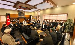 Şirvan Muhtarlarından Canpolat’a Anlamlı Ziyaret