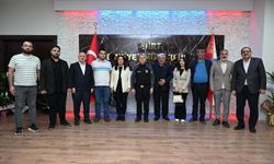 Gazetecilerden Emniyet Müdürü Mehmet Özdemir’e Hayırlı Olsun Ziyareti