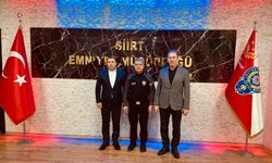 Siirt TSO Başkanı Güven Kuzu’dan Emniyet Müdürü Özdemir’e Hayırlı Olsun Ziyareti