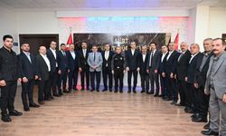 MHP Heyetinden Emniyet Müdürü Özdemir’e Hayırlı Olsun Ziyareti