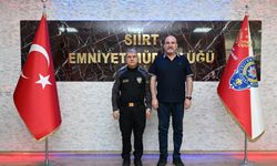 Eski Siirt İl Emniyet Müdürü Halit Aziz Yılmaz’dan Mehmet Özdemir’e Hayırlı Olsun Ziyareti