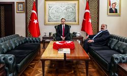 Vali Kızılkaya, Baykan Belediye Başkanı Ekrem Erdem’i Kabul Etti
