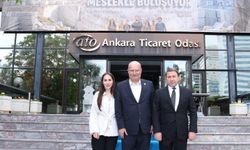 Siirt TSO Başkanı Güven Kuzu, ATO Başkanı Gürsel Baran’ı Ziyaret Etti