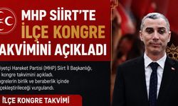 MHP Siirt’te İlçe Kongre Takvimini Açıkladı
