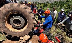 Tillo’da Traktör Devrildi: 1 Kişi Kurtarıldı