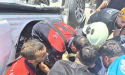 Siirt-Şirvan Yolunda Pikap Takla Attı: Sürücü İtfaiye Ekiplerince Kurtarıldı