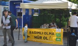 HÜDA PAR’dan Uyuşturucuya Karşı Farkındalık Standı: “Bağımlı Olma, Hür Ol”