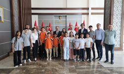 Vali Kızılkaya, Su Tasarrufunda Başarılı Öğrencileri Ağırladı