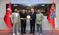 Erzurumlu İş İnsanlarından Siirt Emniyet Müdürü Özdemir’e Hayırlı Olsun Ziyareti