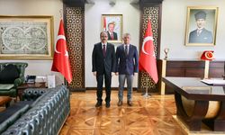 Vali Kızılkaya, Yeni Havalimanı Müdürünü Kabul Etti