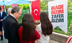 15 TEMMUZ DEMOKRASİ VE MİLLÎ BİRLİK GÜNÜ SERGİ VE DİJİTAL GÖSTERİ ALANI ZİYARETE AÇILDI