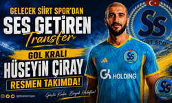 Gelecek Siirt Spor’dan Ses Getiren Transfer: Gol Kralı Hüseyin Çiray Resmen Takımda