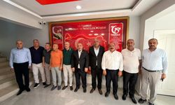 Baki Olgaç, Seyithan Solmaz ve Beraberindeki Heyeti Ağırladı