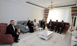 VALİ KIZILKAYA, 15 TEMMUZ GAZİSİ HASAN AKYILDIZ VE AİLESİNİ ZİYARET ETTİ